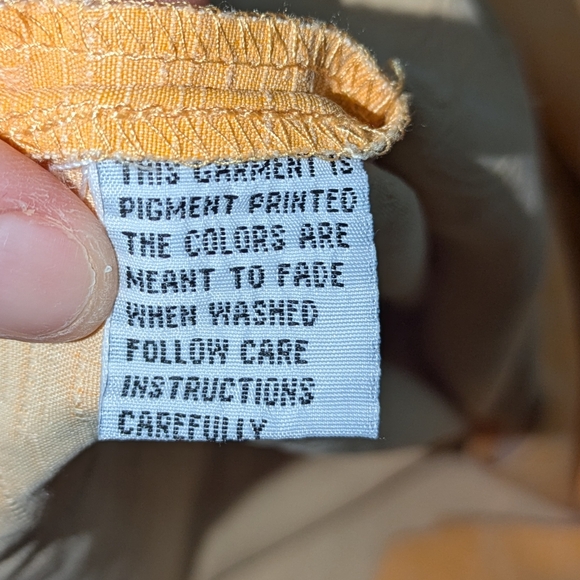 Tommy Bahama Orange Casual Silk Button Down Shirt. GUC Size small - Picture 11 of 16